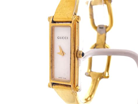 gucci 1500 series ladies bangle watch|Gucci bangle watch with bezels.